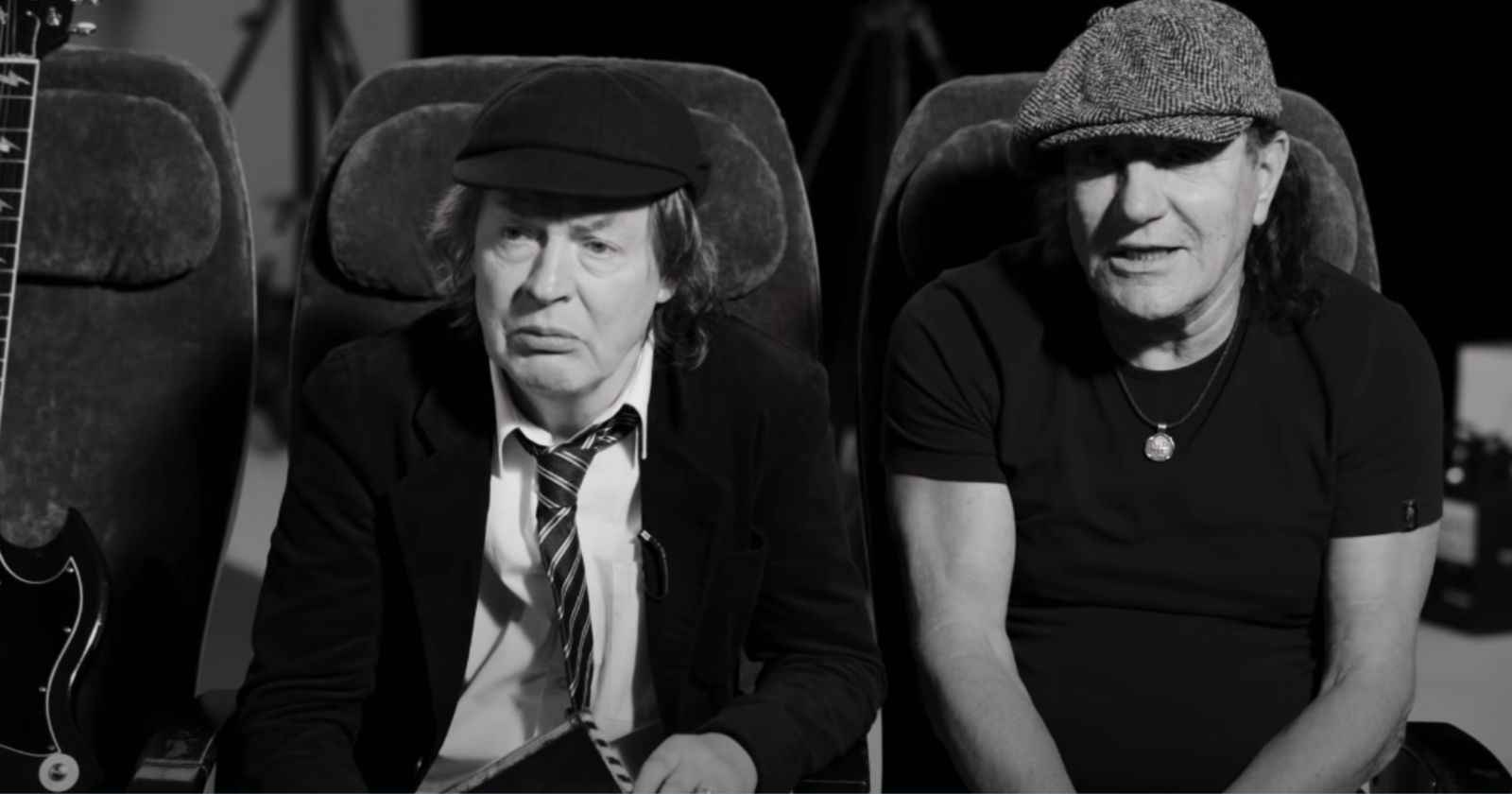 ROCK AND ROLL GARAGE: Angus Young talks about Brian Johnson replacing Bon Scott