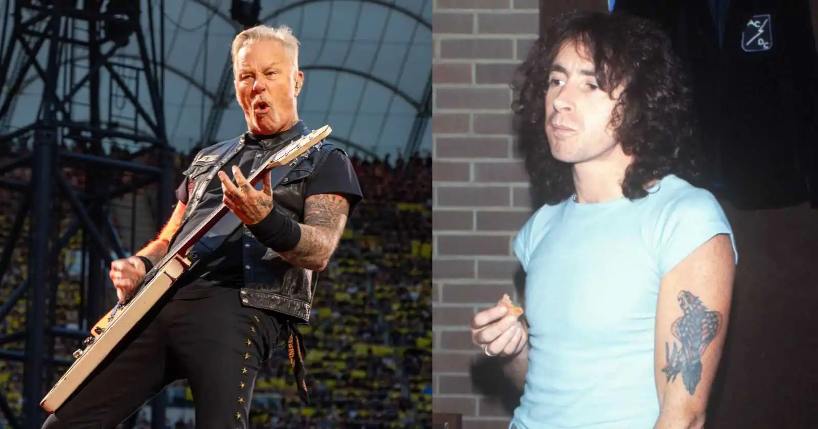 James Hetfield’s opinion on AC/DC’s Bon Scott