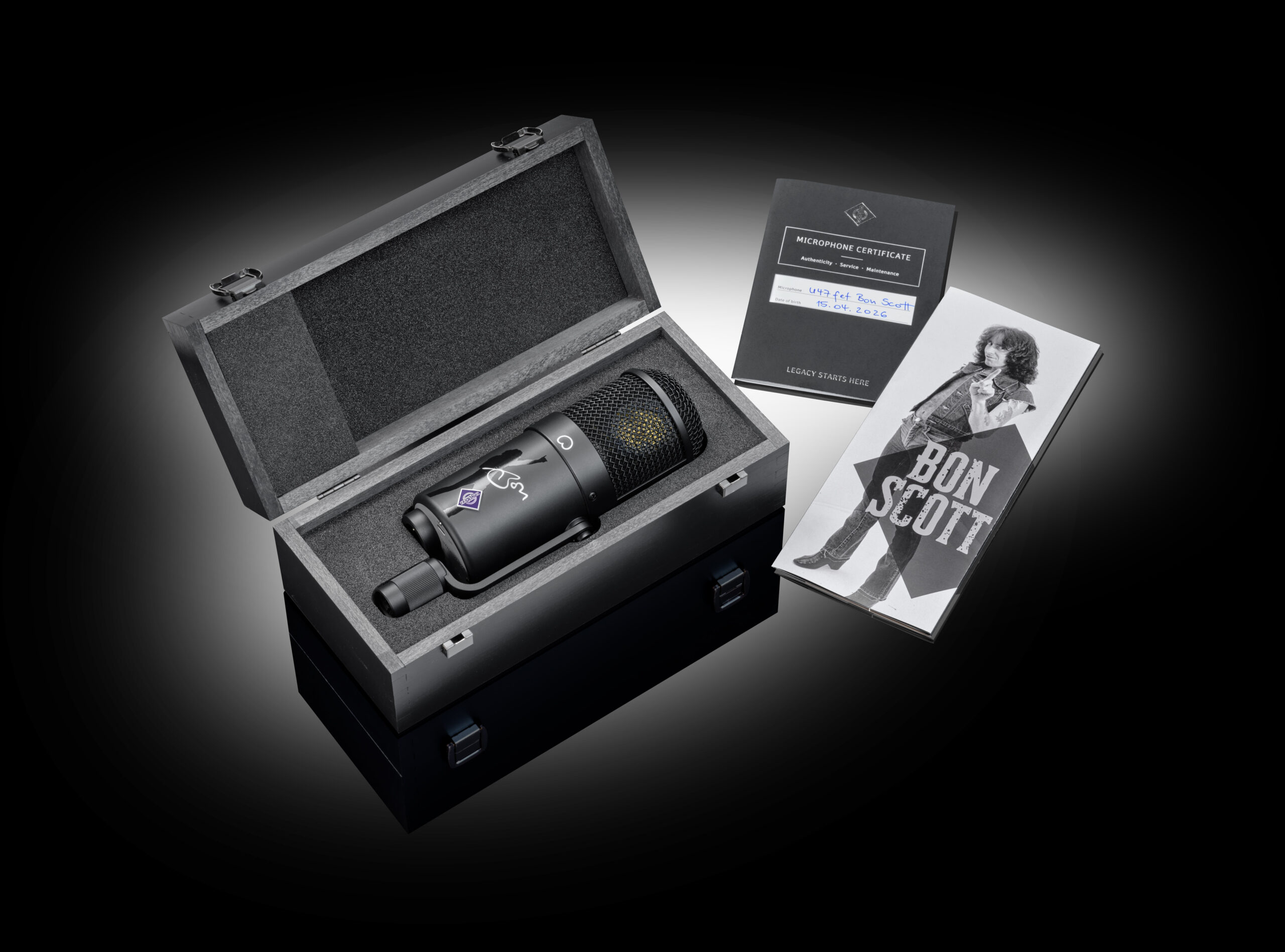 BON SCOTT MICROPHONE